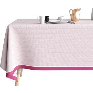 Nappe Coton Anti Tache 140x200 Pira Rose