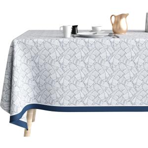 Nappe Coton Anti Tache 140x200 Planta Bleu