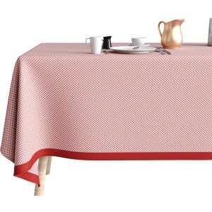 Nappe Coton Anti Tache 140x200 Vicha Brique