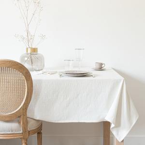 Nappe en coton beige 150x250