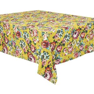 Nappe en coton DEVI jaune