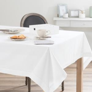 Nappe en coton écru 150 x 250 cm