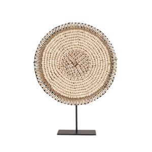 Objet décoratif Coquillage Marron et Blanc 30x7x40cm