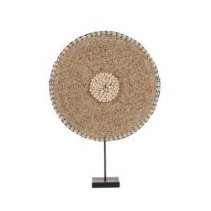 Objet décoratif Coquillage Marron et Blanc 40x10x55cm