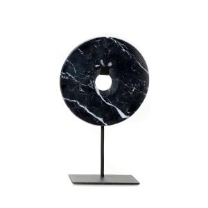 Objet décoratif Marbre Noir 20x9x35cm