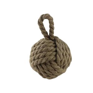 Objet décoration à poser en végétale beige foncé