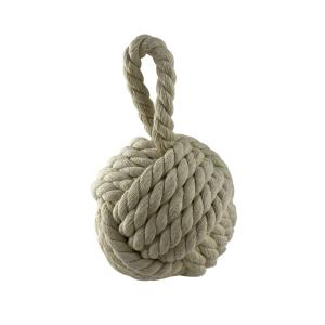Objet décoration à poser en végétale blanc écru