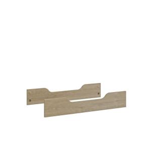 Option transformation lit achille 140cm effet bois chêne bl…