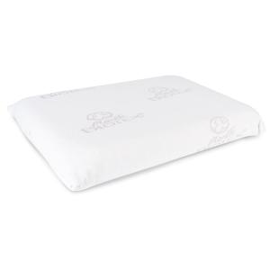 Oreiller ergonomique en polyester blanc 40x60cm