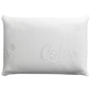 Oreiller ergonomique en polyester blanc 60x40cm
