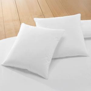 Oreiller médium en coton blanc 65x65cm