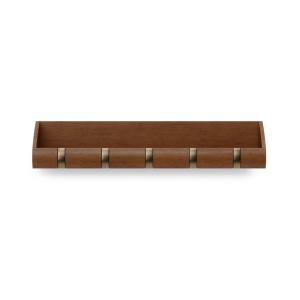 Organiseur cubby bois marron