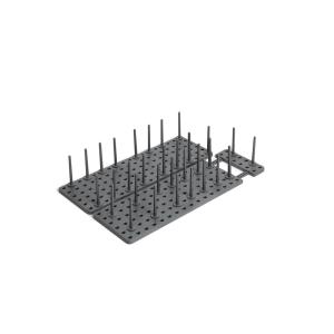 Organiseur de tiroir extensible anthracite