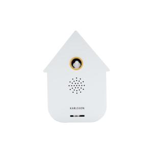 Ornement plastique blanc 12x7.5x11.5cm