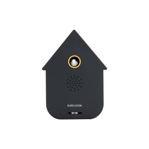 Ornement plastique noir 12x7.5x11.5cm