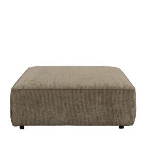 Ottoman Pouf 1 place en tissu vert