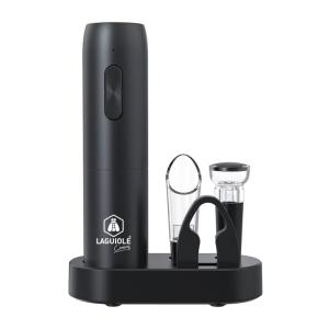 Ouvre-bouteille électrique noir rechargeable