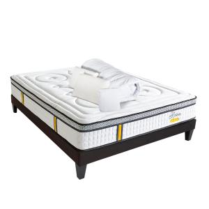 Pack  140x190 cm  Matelas Ressorts   Sommier   Accessoires