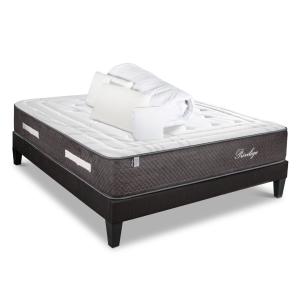 Pack  180x200 cm  Matelas Ressorts   Sommier   Accessoires