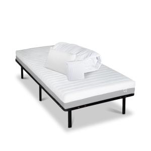 Pack  90x200 cm  Matelas Mousse HD   Sommier Métal   Access…