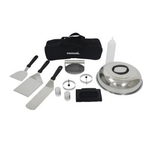 Pack accessoires barbecue, plancha, brasero 11 pièces
