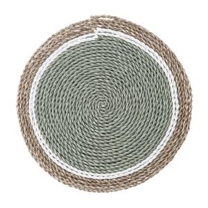 Pack de 4 sets de table ronds en fibres naturelles dans les…