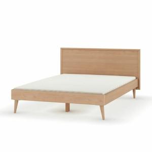 Pack lit avec matelas Mia bois massif 140x200 cm
