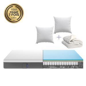 Pack Matelas et Couette et Oreiller Nuage 140x200