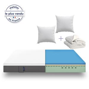 Pack Matelas et Couette et Oreiller Nuage 180x200