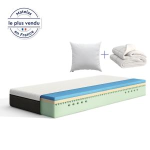 Pack Matelas et Couette et Oreiller Original Confort 90x190