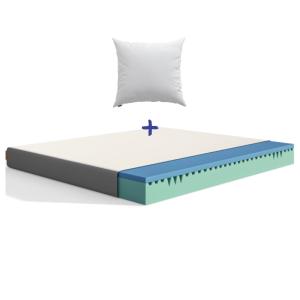 Pack Matelas Mémoire de forme et Oreiller Nuage 140x190