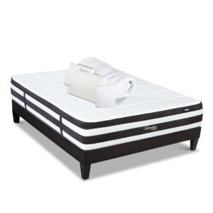 Pack    Matelas Ressorts   Sommier   Accessoires 140x200 cm