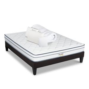 Pack    Matelas Ressorts   Sommier   Accessoires 180x200 cm