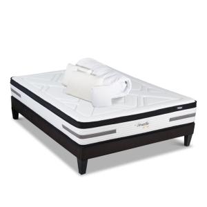 Pack    Matelas Ressorts    Sommier   Accessoires 90x200 cm