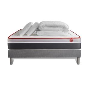 Pack prêt à dormir 160x200 Ressorts Mémoire de forme