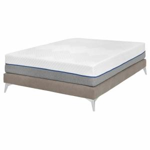 Pack sommier tapissier avec matelas bois massif lin 140x190…