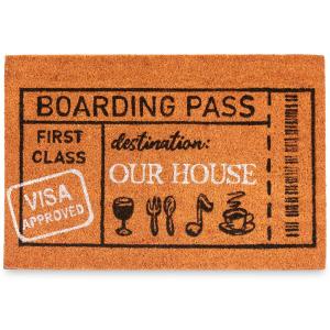 Paillasson coco boarding pass 60x40x1cm