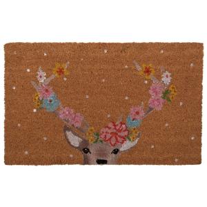 Paillasson coco cerf 75x45x1cm