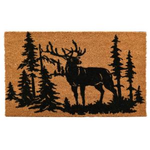 Paillasson décors cerf 45 x 75 cm