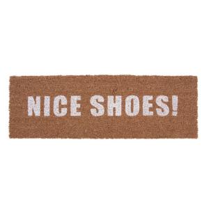 Paillasson en fibre de coco nice shoes" 75 x 26 cm"