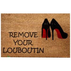 Paillasson en fibres de coco remove chaussure