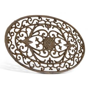 Paillasson Lune Fonte Marron 60.5x2x40cm - Décoration d'Aut…