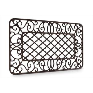 Paillasson Rectangulaire Fonte Marron 66.5x41.56x2cm - Déco…