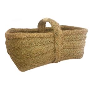 Panier à bûches en sparte naturel  60x35x30cm