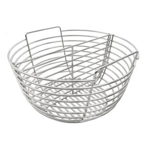 Panier à charbon en acier inox pour barbecue kamado 21''