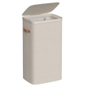 Panier à linge 100 l sac interne amovible 42 x 32 x 75 cm b…