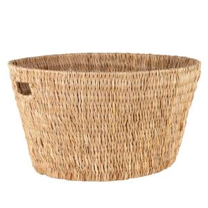 Panier à linge en jonc de mer H30