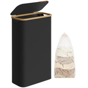 Panier à linge mince avec couvercle 65l 42 x 22,5 x 70,5 cm…