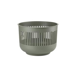 Panier à linge vert olive 40cm
