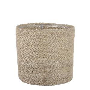 Panier à plantes Crème Jute H20xl20xL20cm